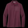 Women's Silk Touch Long Sleeve Polo Thumbnail