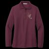 Women's Silk Touch Long Sleeve Polo Thumbnail