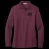 Women's Silk Touch Long Sleeve Polo Thumbnail