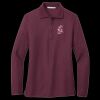 Women's Silk Touch Long Sleeve Polo Thumbnail