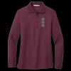Women's Silk Touch Long Sleeve Polo Thumbnail