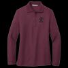 Women's Silk Touch Long Sleeve Polo Thumbnail