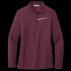 Women's Silk Touch Long Sleeve Polo Thumbnail