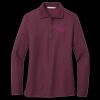 Women's Silk Touch Long Sleeve Polo Thumbnail