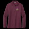 Women's Silk Touch Long Sleeve Polo Thumbnail