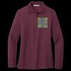 Women's Silk Touch Long Sleeve Polo Thumbnail