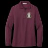Women's Silk Touch Long Sleeve Polo Thumbnail