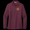 Women's Silk Touch Long Sleeve Polo Thumbnail