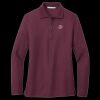 Women's Silk Touch Long Sleeve Polo Thumbnail