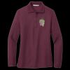 Women's Silk Touch Long Sleeve Polo Thumbnail