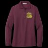 Women's Silk Touch Long Sleeve Polo Thumbnail