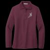 Women's Silk Touch Long Sleeve Polo Thumbnail
