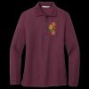 Women's Silk Touch Long Sleeve Polo Thumbnail