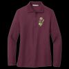 Women's Silk Touch Long Sleeve Polo Thumbnail