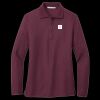 Women's Silk Touch Long Sleeve Polo Thumbnail