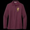 Women's Silk Touch Long Sleeve Polo Thumbnail