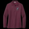 Women's Silk Touch Long Sleeve Polo Thumbnail