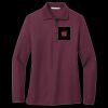 Women's Silk Touch Long Sleeve Polo Thumbnail
