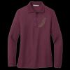 Women's Silk Touch Long Sleeve Polo Thumbnail