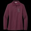 Women's Silk Touch Long Sleeve Polo Thumbnail