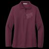 Women's Silk Touch Long Sleeve Polo Thumbnail