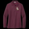 Women's Silk Touch Long Sleeve Polo Thumbnail