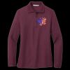 Women's Silk Touch Long Sleeve Polo Thumbnail