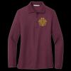 Women's Silk Touch Long Sleeve Polo Thumbnail