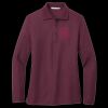 Women's Silk Touch Long Sleeve Polo Thumbnail