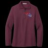 Women's Silk Touch Long Sleeve Polo Thumbnail