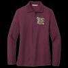 Women's Silk Touch Long Sleeve Polo Thumbnail