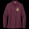 Women's Silk Touch Long Sleeve Polo Thumbnail