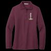 Women's Silk Touch Long Sleeve Polo Thumbnail