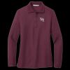 Women's Silk Touch Long Sleeve Polo Thumbnail