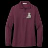Women's Silk Touch Long Sleeve Polo Thumbnail