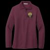 Women's Silk Touch Long Sleeve Polo Thumbnail