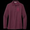 Women's Silk Touch Long Sleeve Polo Thumbnail
