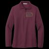 Women's Silk Touch Long Sleeve Polo Thumbnail