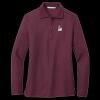 Women's Silk Touch Long Sleeve Polo Thumbnail