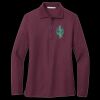 Women's Silk Touch Long Sleeve Polo Thumbnail