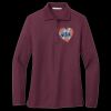 Women's Silk Touch Long Sleeve Polo Thumbnail