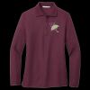 Women's Silk Touch Long Sleeve Polo Thumbnail