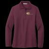 Women's Silk Touch Long Sleeve Polo Thumbnail