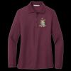 Women's Silk Touch Long Sleeve Polo Thumbnail