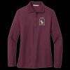 Women's Silk Touch Long Sleeve Polo Thumbnail