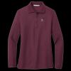 Women's Silk Touch Long Sleeve Polo Thumbnail