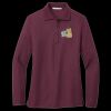 Women's Silk Touch Long Sleeve Polo Thumbnail