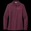 Women's Silk Touch Long Sleeve Polo Thumbnail