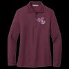 Women's Silk Touch Long Sleeve Polo Thumbnail