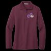 Women's Silk Touch Long Sleeve Polo Thumbnail